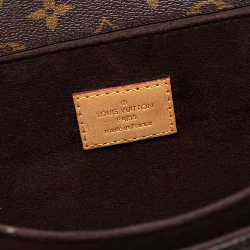 Louis Vuitton Monogram Pochette Metis Brown Very good condition - Box View