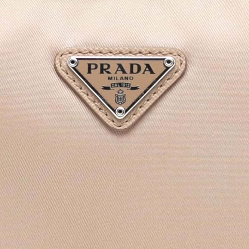 Prada Mini Tessuto Re Edition 2000 Shoulder Bag Brown Good condition - Box View