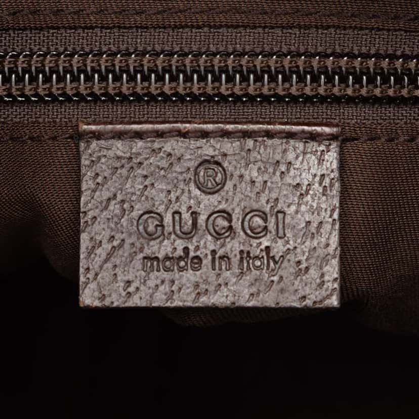 Gucci GG Canvas Web Crossbody Brown Canvas Very good condition - Box View