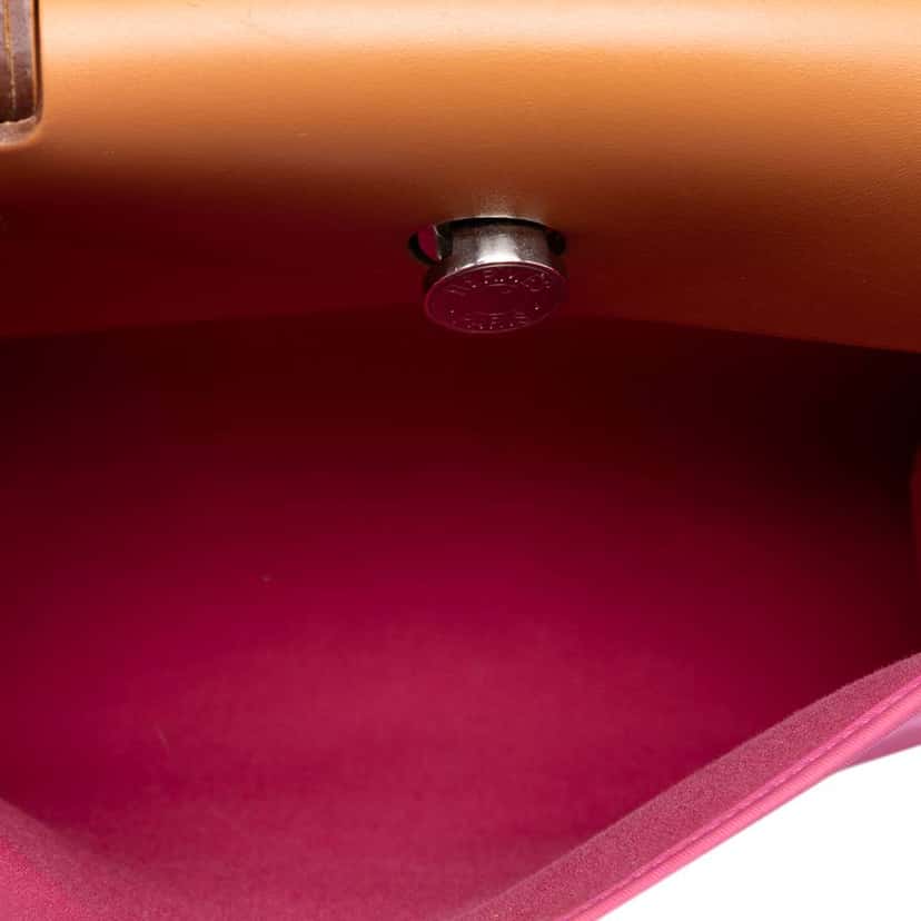 Hermès Toile Herbag Zip 31 Pink Canvas Very good condition - Model View