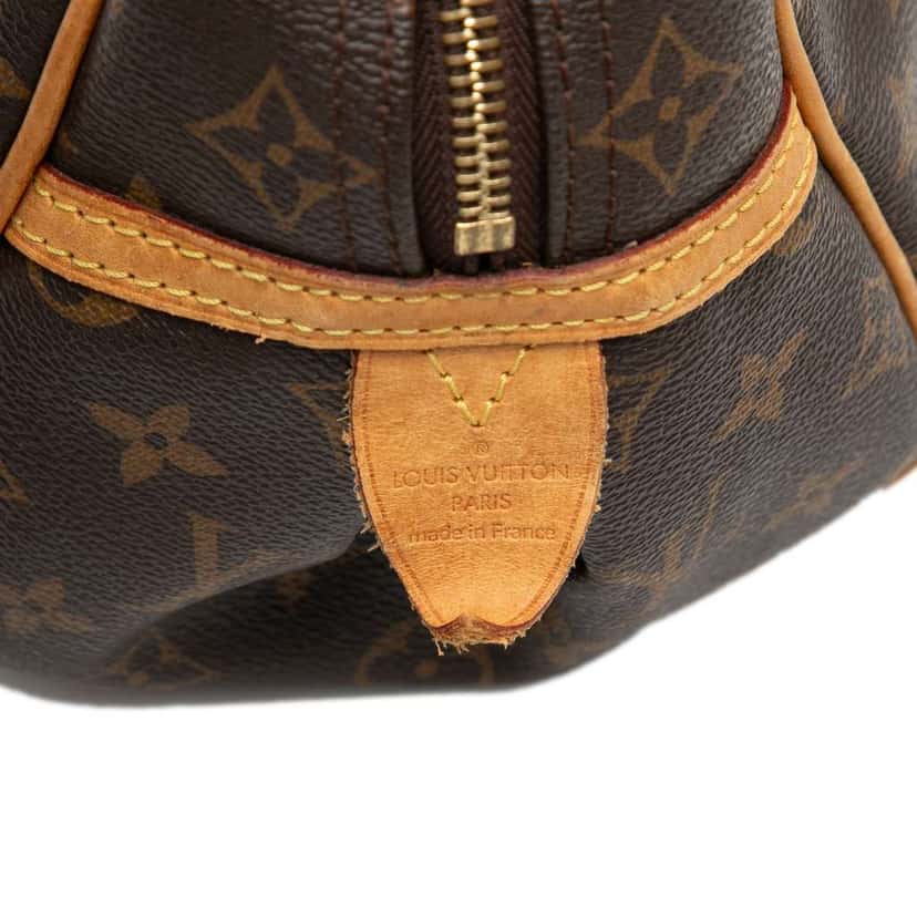 Louis Vuitton Monogram Montorgueil PM Brown Very good condition - Box View