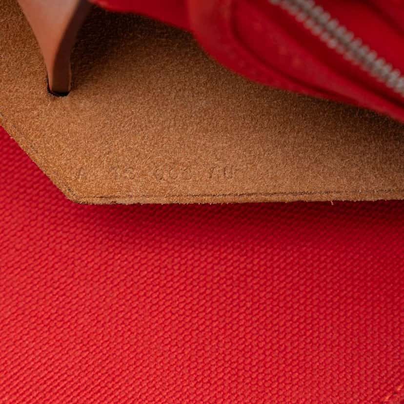 Hermès Toile Herbag Zip 31 Orange Canvas Very good condition - Box View