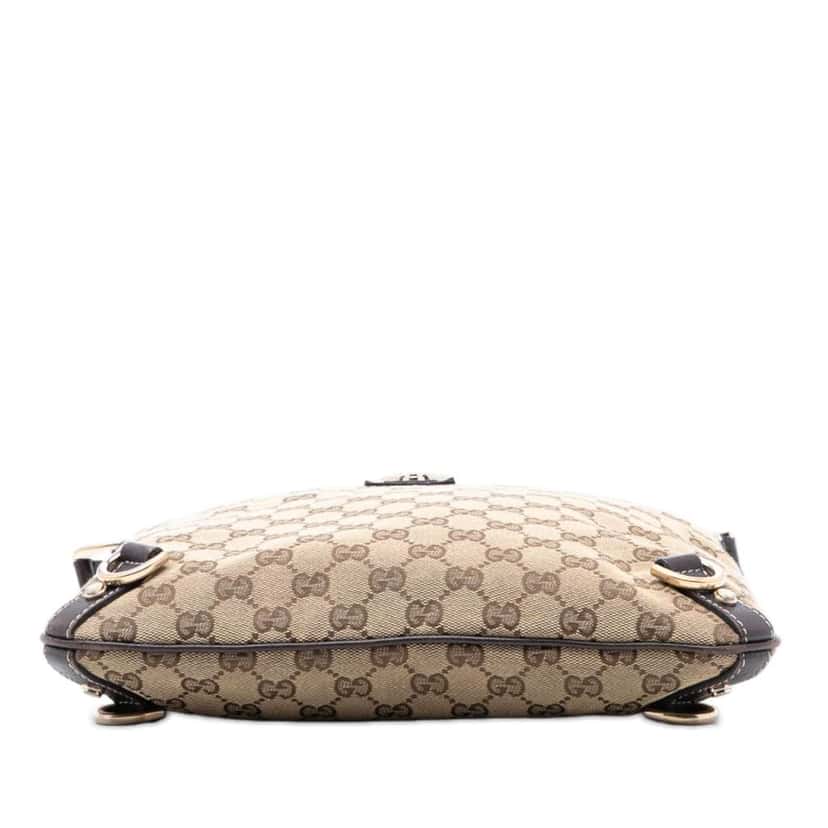 Gucci GG Canvas Abbey D Ring Crossbody Brown Canvas Very good condition - Inside View