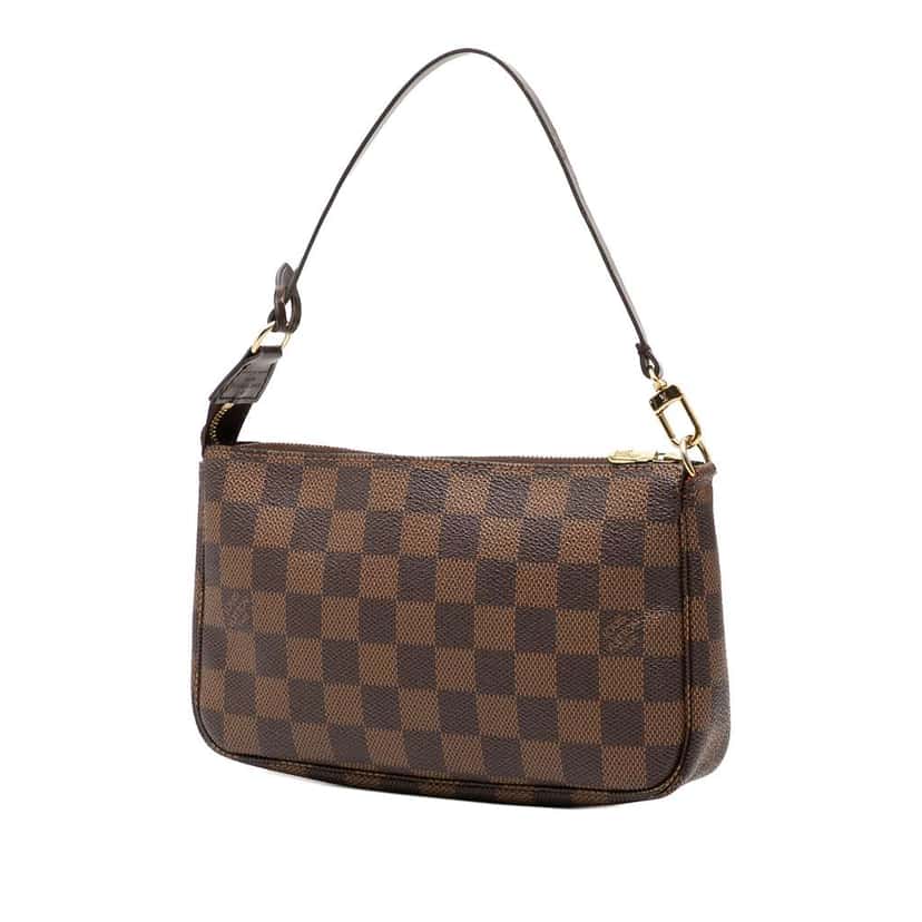 Louis Vuitton Damier Ebene Pochette Accessoires Brown Very good condition - Back View