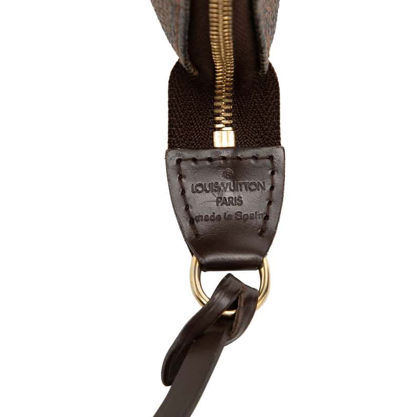 Louis Vuitton Damier Ebene Pochette Accessoires Brown Very good condition - Box View