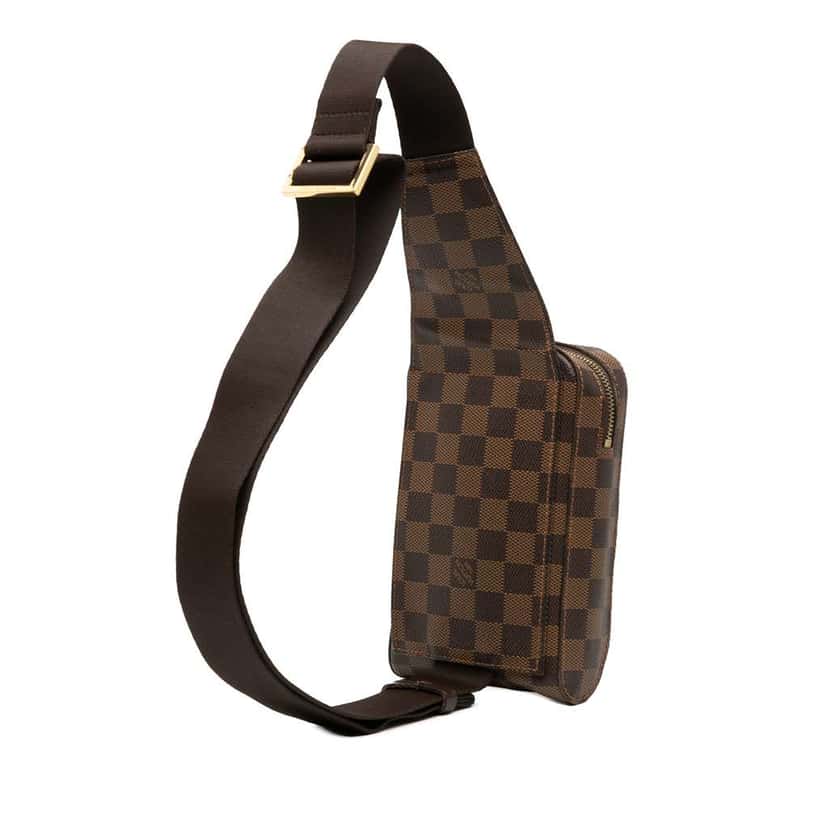 Louis Vuitton Damier Ebene Geronimos Brown Very good condition - Back View