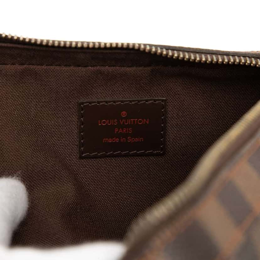 Louis Vuitton Damier Ebene Geronimos Brown Very good condition - Box View