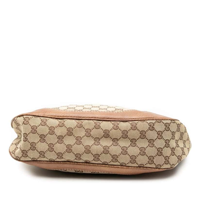 Gucci GG Canvas Charlotte Crossbody Brown Leather Very good condition - Inside View