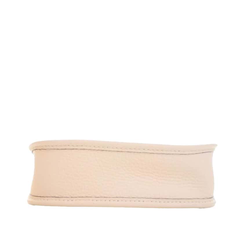 Hermès Clemence Evelyne TPM White Leather Good condition - Box View