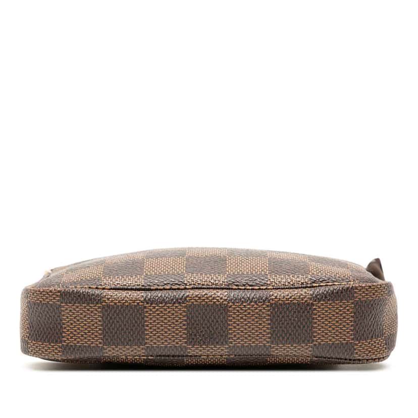 Louis Vuitton Damier Ebene Mini Pochette Accessoires Brown Very good condition - Inside View