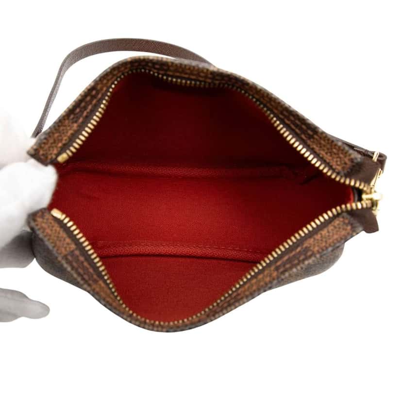 Louis Vuitton Damier Ebene Trousse Pochette Brown Very good condition - Model View