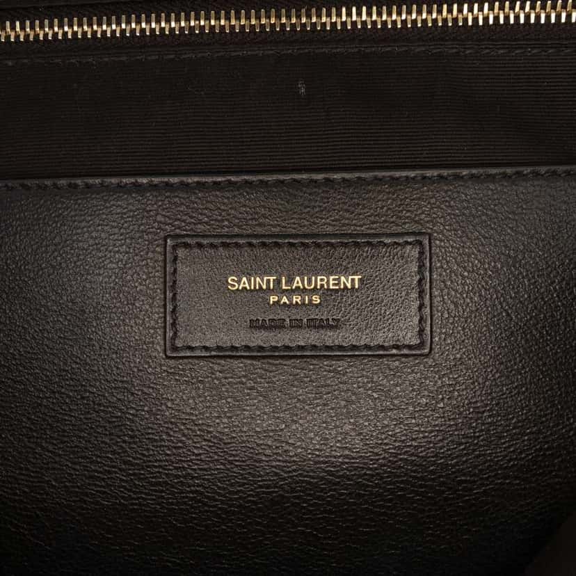 Saint Laurent Large Quilted Lambskin Jamie 4.3 Shoulder Bag Black Leather Good condition - Box View