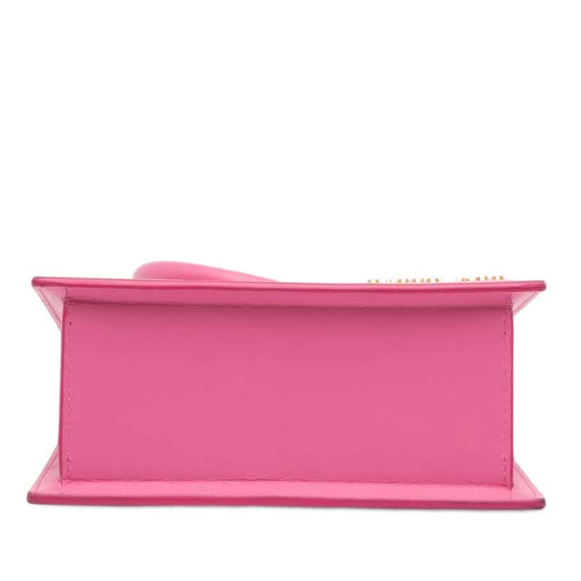 Jacquemus Leather Le Chiquito Noeud Pink Leather Good condition - Inside View