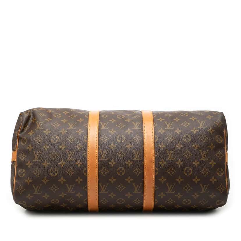 Louis Vuitton Monogram Keepall Bandouliere 50 Brown Good condition - Inside View