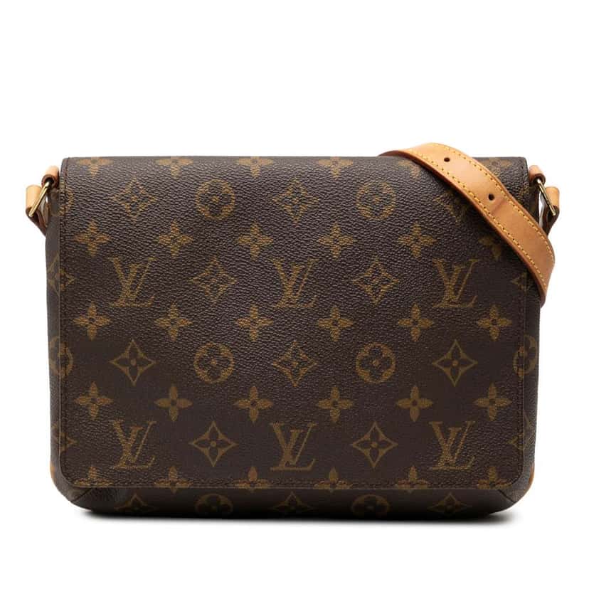 Louis Vuitton Monogram Musette Tango Short Strap Brown Very good condition - Front View