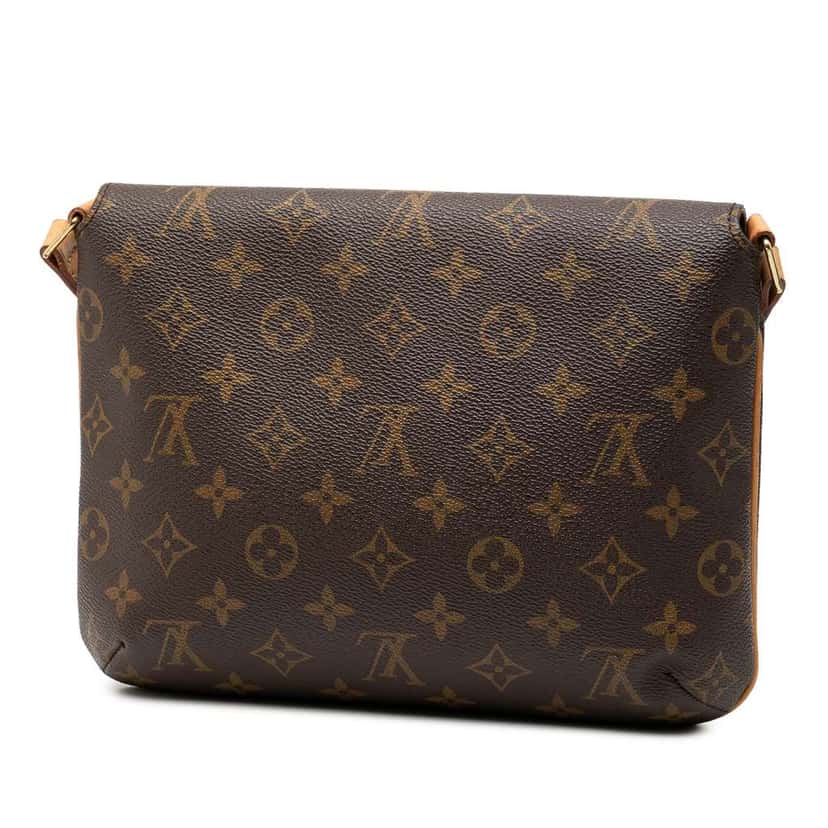 Louis Vuitton Monogram Musette Tango Short Strap Brown Very good condition - Back View