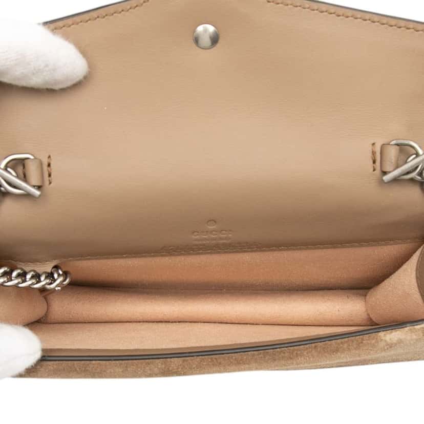 Gucci Mini GG Supreme Dionysus Crossbody Brown Canvas Very good condition - Model View