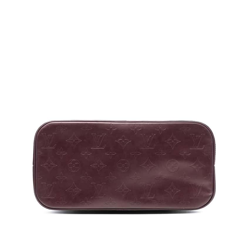 Louis Vuitton Monogram Mat Stockton Red Leather Very good condition - Inside View