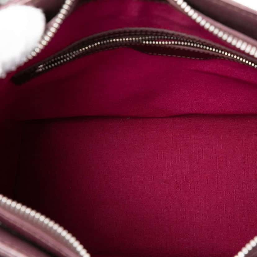 Louis Vuitton Monogram Mat Stockton Red Leather Very good condition - Model View