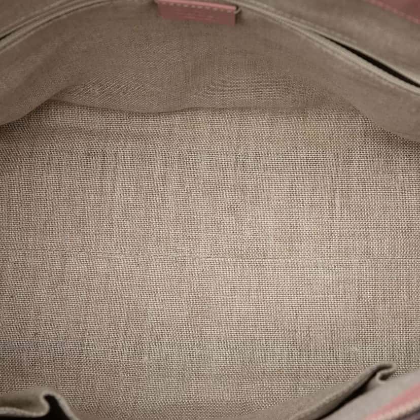 Gucci Large Microguccissima Dome Satchel Pink Leather Very good condition - Model View