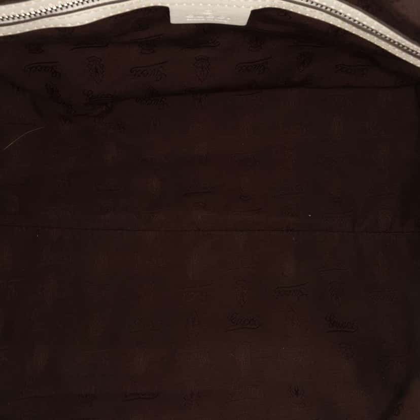 Gucci GG Canvas Web Match Ball Boston Bag Brown Canvas Good condition - Model View