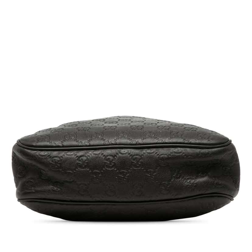 Gucci Guccissima Crossbody Black Leather Very good condition - Inside View