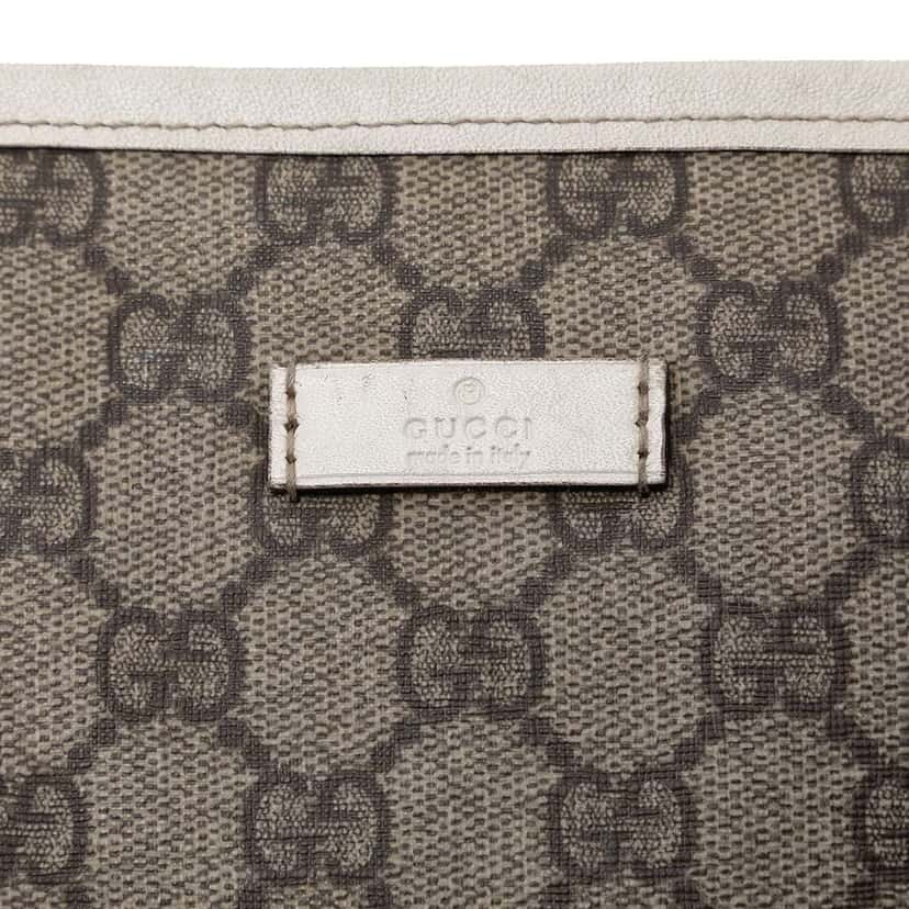 Gucci GG Supreme Joy Vertical Tote Brown Canvas Very good condition - Box View