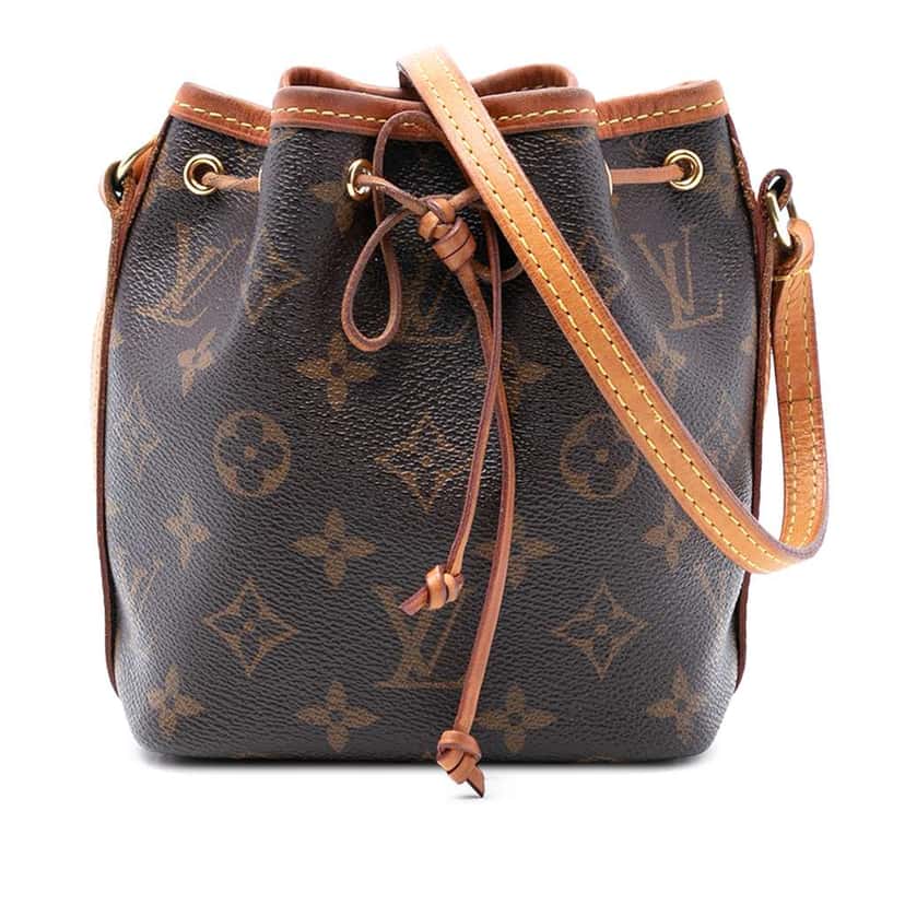 Louis Vuitton Monogram Nano Noe Brown Very good condition - Front View