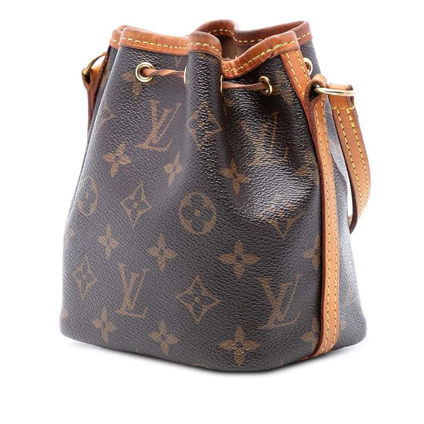 Louis Vuitton Monogram Nano Noe Brown Very good condition - Back View