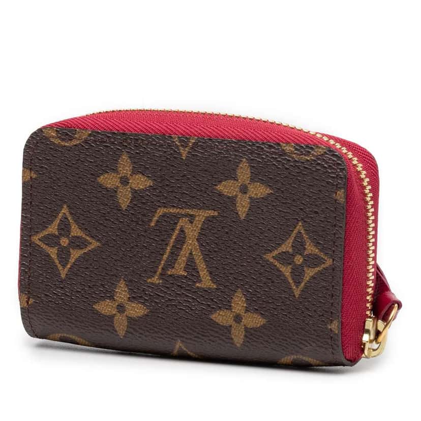 Louis Vuitton Monogram Zippy Multicartes Wallet Brown Very good condition - Back View