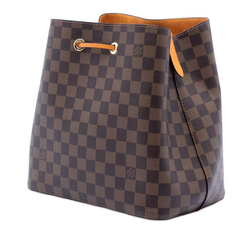 Louis Vuitton Damier Ebene Neonoe MM Brown Very good condition - Back View