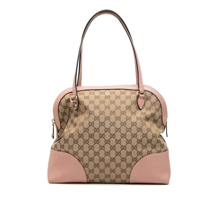 Gucci GG Canvas Dome Brown Canvas Very good condition - Front View