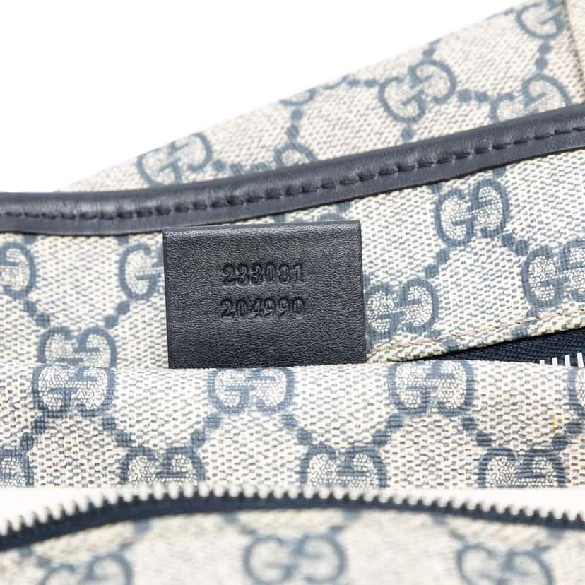 Gucci GG Supreme Web Tote Brown Canvas Very good condition - Box View