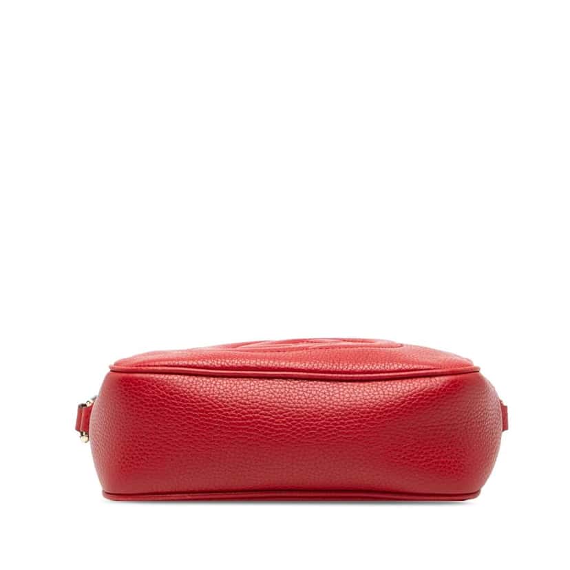 Gucci Leather Soho Disco Crossbody Red Leather Good condition - Inside View