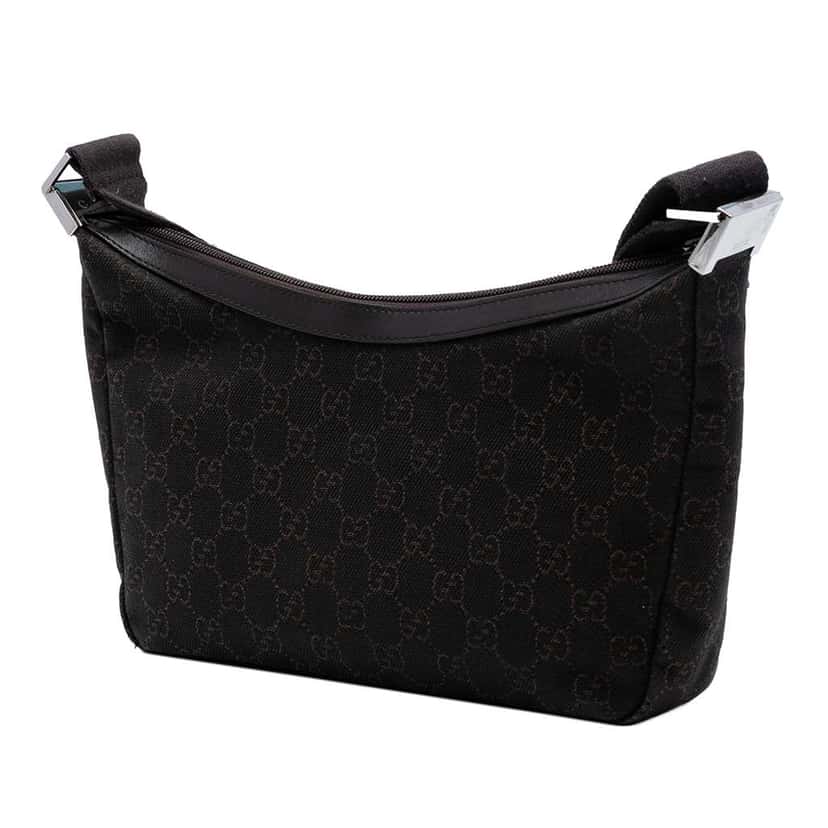 Gucci GG Denim Crossbody Brown Denim Good condition - Back View