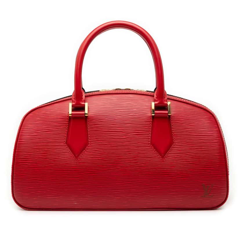 Louis Vuitton Epi Jasmine Red Leather Very good condition - Front View