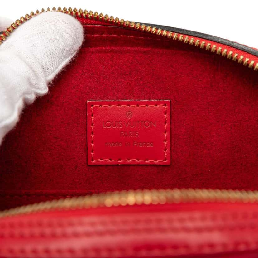 Louis Vuitton Epi Jasmine Red Leather Very good condition - Box View