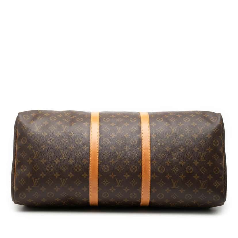 Louis Vuitton Monogram Keepall 60 Brown Good condition - Inside View