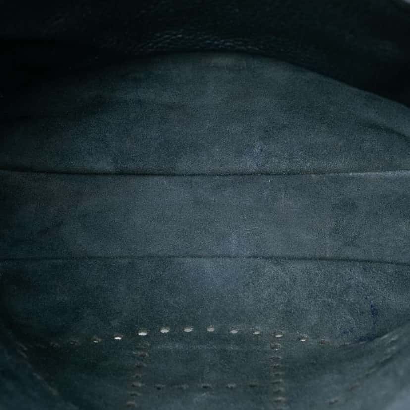 Hermès Clemence Evelyne III 29 Blue Leather Very good condition - Model View