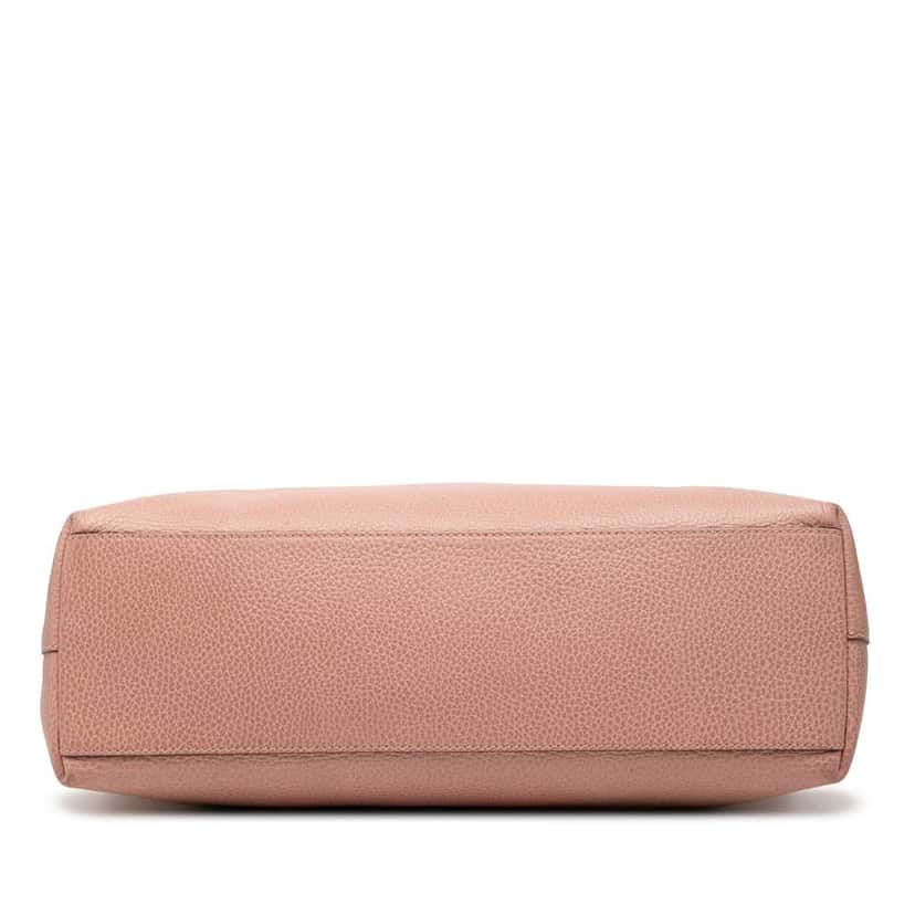 Gucci Leather Bamboo Tassel Satchel Pink Leather Very good condition - Inside View