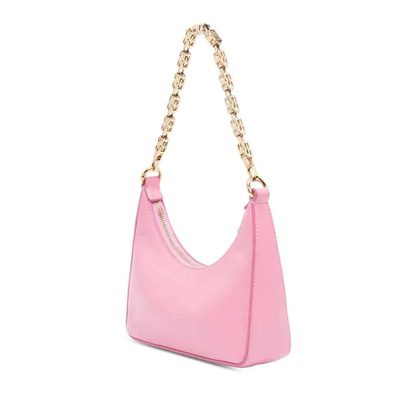 Givenchy Mini Leather Moon Cut Out Bag Pink Leather Very good condition - Back View