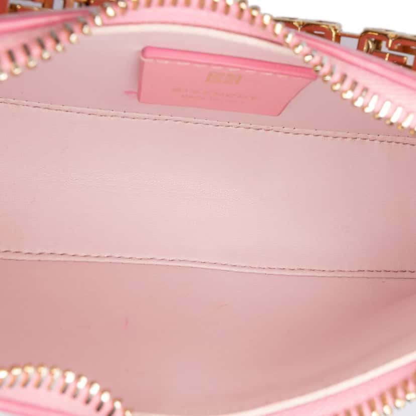 Givenchy Mini Leather Moon Cut Out Bag Pink Leather Very good condition - Model View