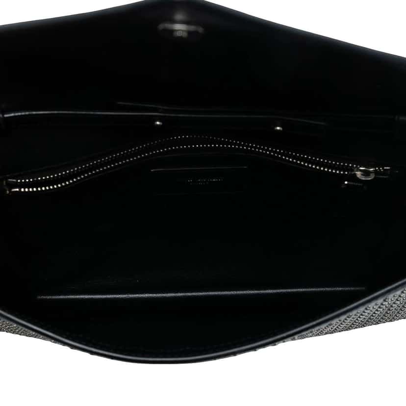 Saint Laurent Studded Leather Monogram Le Sept Chain Bag Black Leather Very good condition - Model View