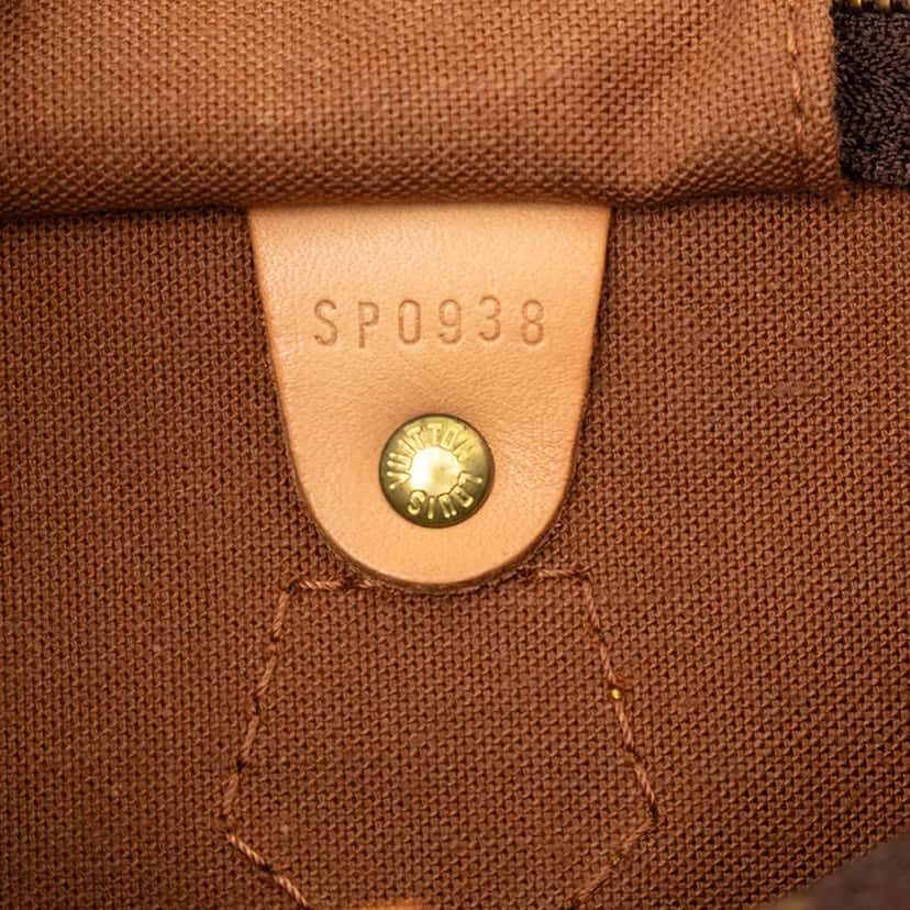 Louis Vuitton Monogram Speedy 35 Brown Good condition - Box View