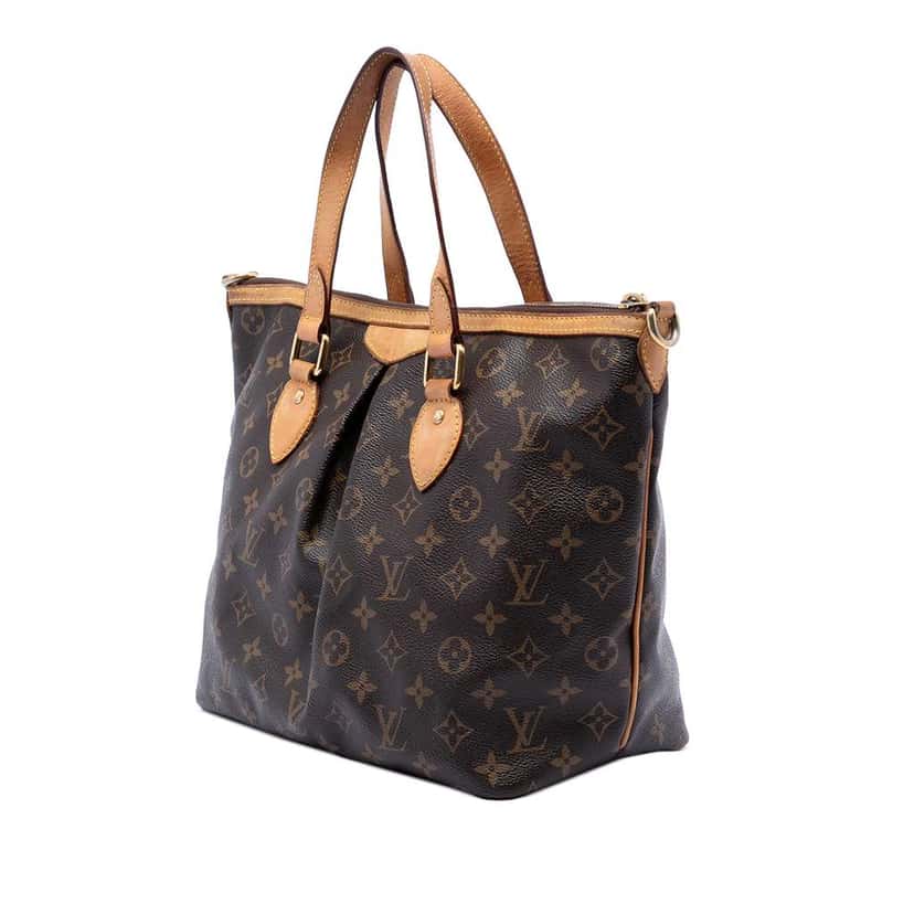 Louis Vuitton Monogram Palermo PM Brown Very good condition - Back View