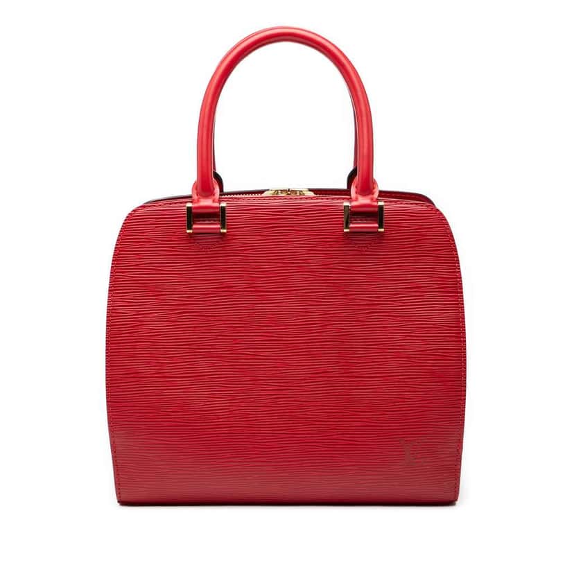 Louis Vuitton Epi Pont Neuf Red Leather Very good condition - Front View