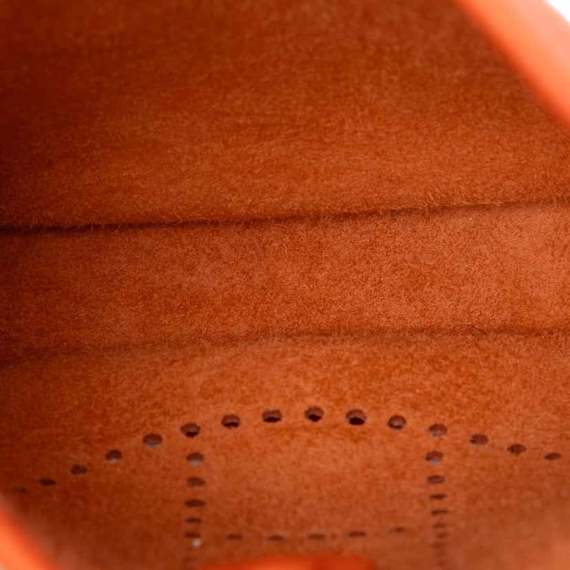 Hermès Clemence Evelyne TPM 16 Orange Leather Good condition - Model View
