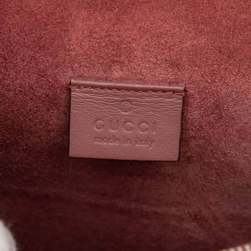 Gucci Small GG Supreme Blooms Dionysus Shoulder Bag Brown Canvas Very good condition - Box View