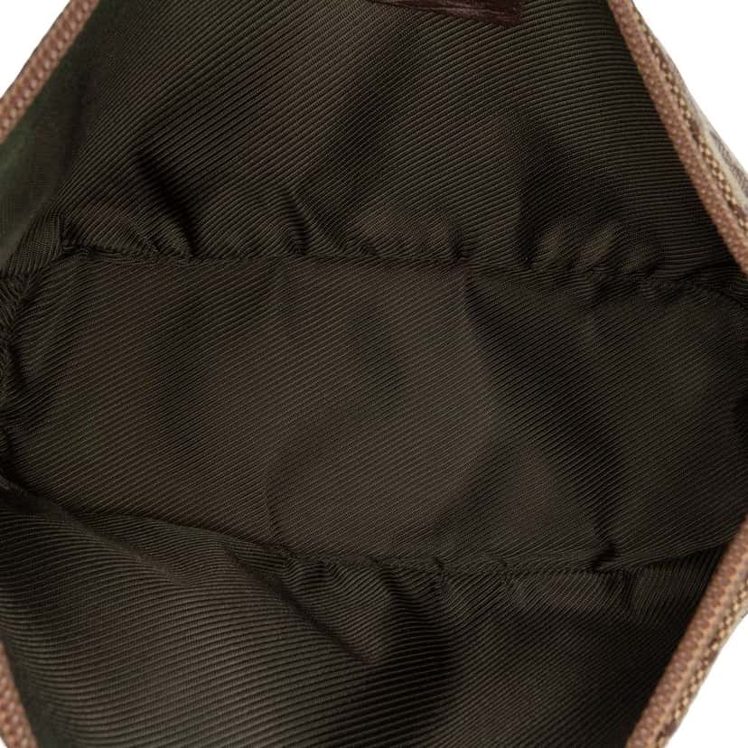 Gucci GG Canvas Web Boat Brown Canvas Good condition - Model View