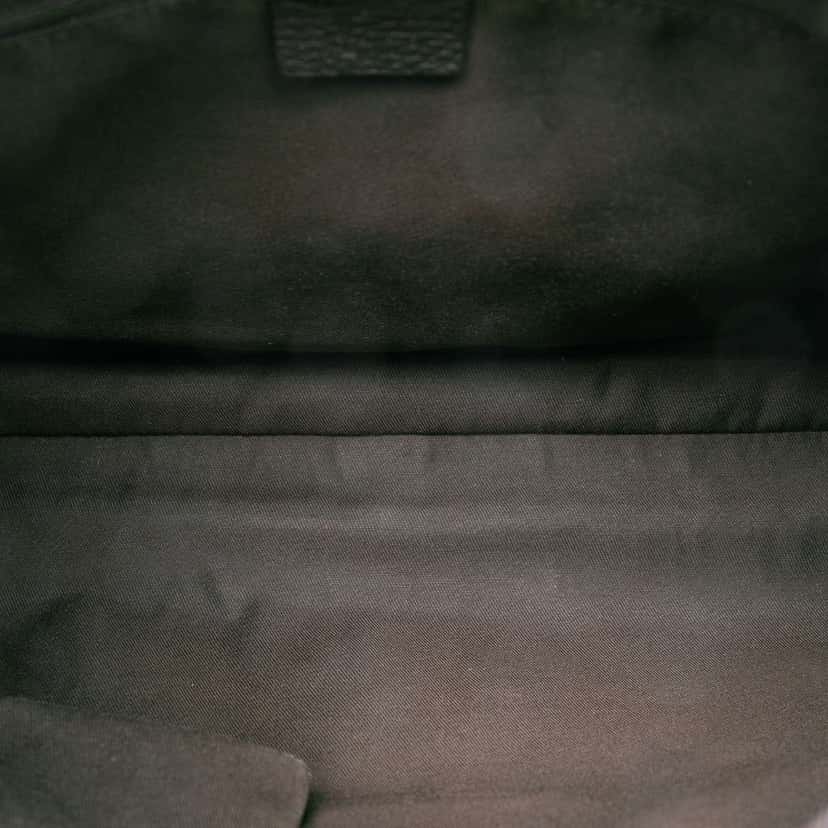 Gucci GG Denim Abbey D Ring Shoulder Bag Brown Denim Very good condition - Model View